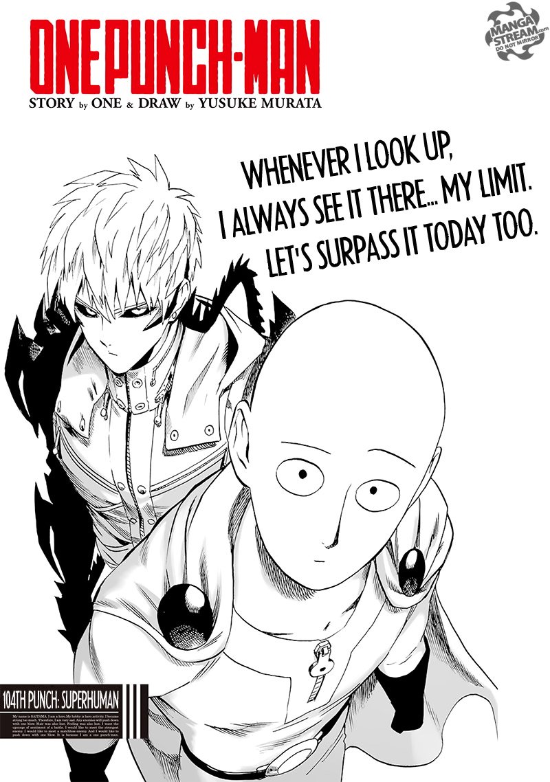 One-Punch Man, Chapter 104 image 01